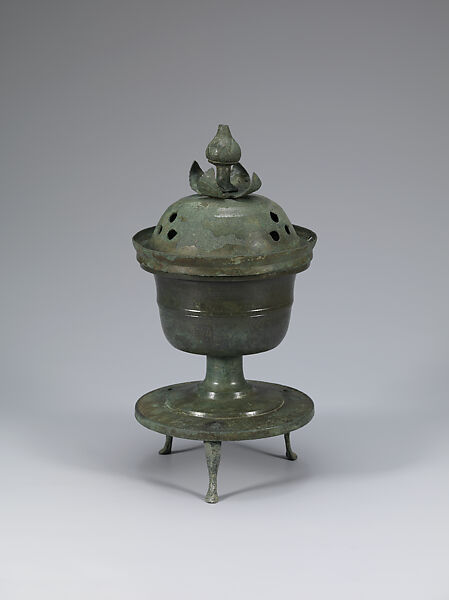 Incense burner, Bronze, Korea