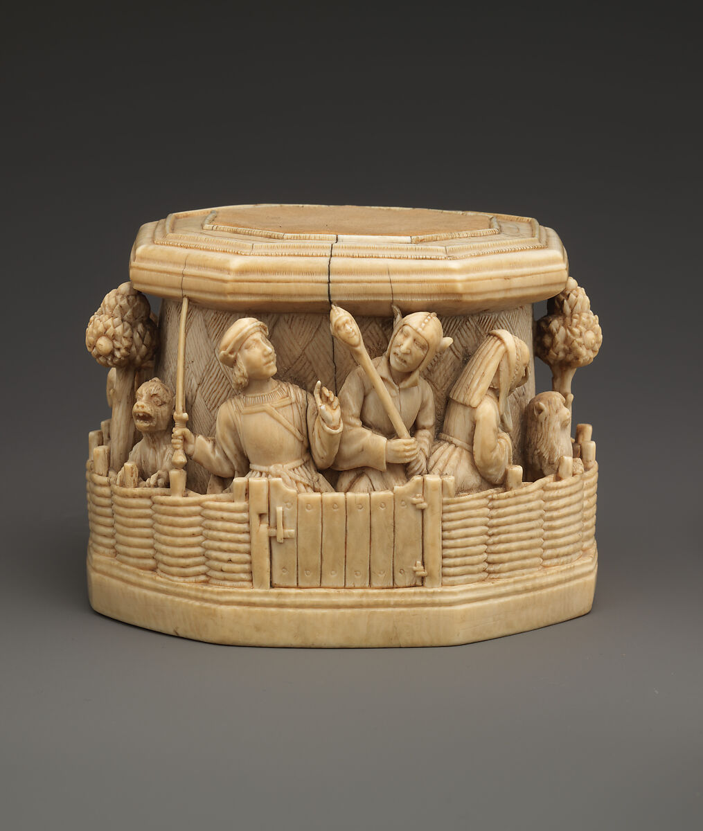 Base for a Statuette, Ivory, North French or South Netherlandish