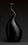 Ceramic Form No. 25, Leza McVey, Stoneware, American