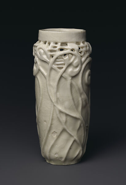 Losanti vase, M. Louise McLaughlin, Porcelain, American