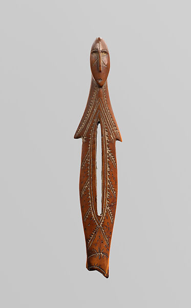 Transformational figure, Walrus ivory, Okvik, Native American