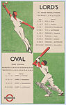 Lord's, Oval, Andrew Power [Sybil Andrews, 1898–1992 and Cyril Power, 1872–1951], Lithograph