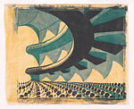 Concert Hall, Sybil Andrews, Color linocut on Japanese paper