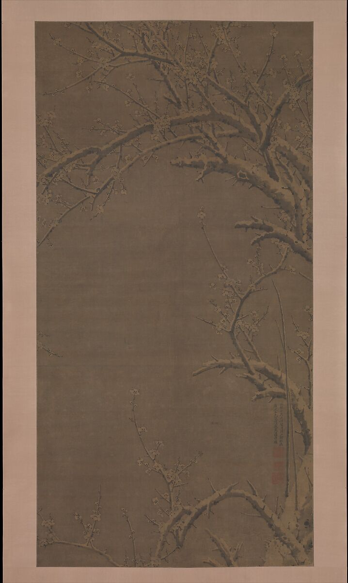 The Pure Whiteness of Winter, Xu Jing, Hanging scroll; ink on silk, China
