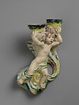 Wall sconce, Susi Singer, Earthenware, American