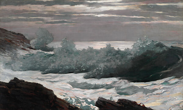 Early Morning After a Storm at Sea, Winslow Homer, Oil on canvas, American