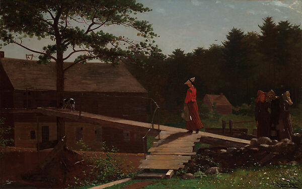Old Mill (The Morning Bell), Winslow Homer, Oil on canvas, American