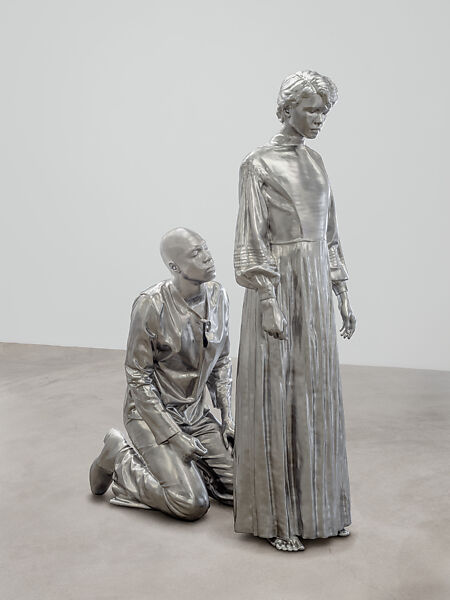 Sarah Williams, Charles Ray, Stainless steel