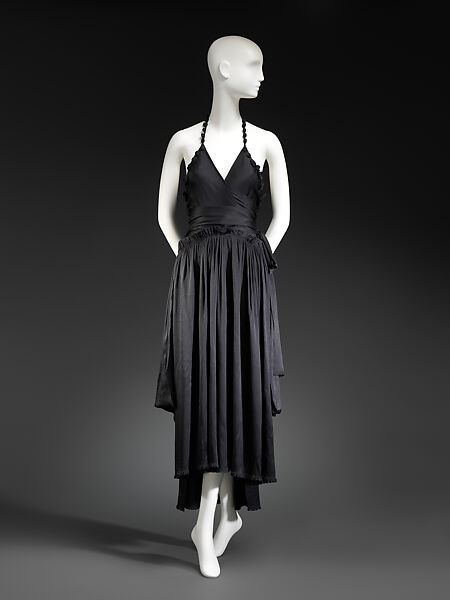 Evening dress, House of Vionnet, silk, French