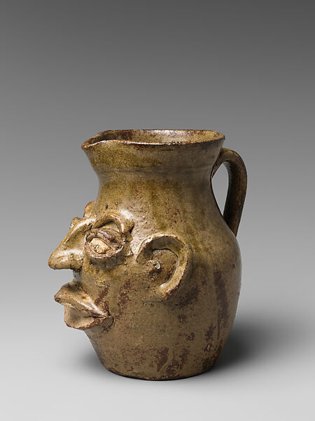 Unrecorded  Edgefield District potter, Alkaline-glazed stoneware with kaolin, American