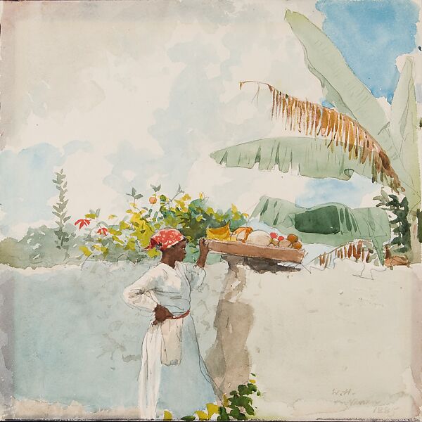 Rest, Winslow Homer, Watercolor on paper, American
