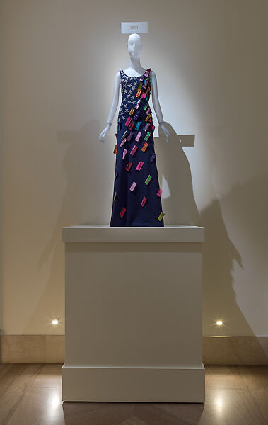 Dress, Jonathan Cohen, silk, synthetic, polyester