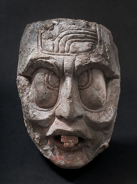 Sun God (K’inich), Stucco, Maya