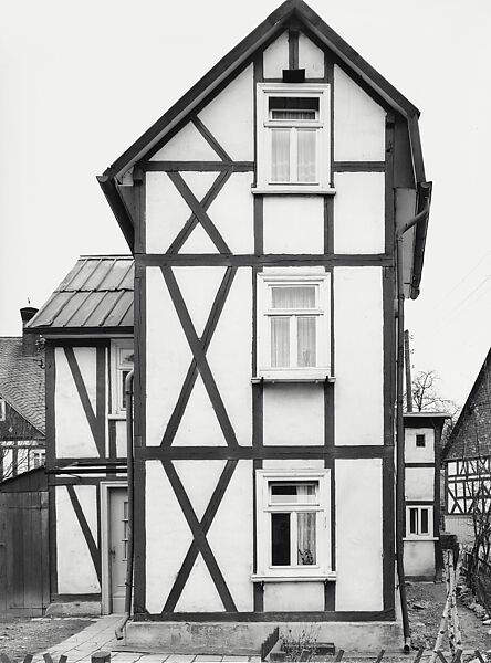 Framework House, Wickersbacher Weg 7, Trupbach, Siegen, Germany, Bernd and Hilla Becher, Gelatin silver print