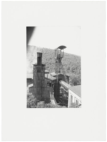 Eisernhardter Tiefbau Mine, Eisern, Germany, Bernd Becher, Gelatin silver print