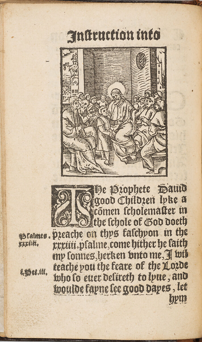 Cathechismus. That is to say a shorte instruction into Christian Religion, Thomas Cranmer, Illustrations: woodcut