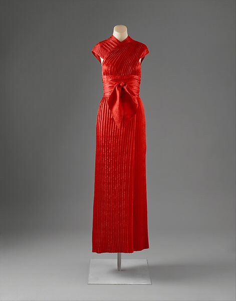 Evening dress, Claire McCardell, silk, American