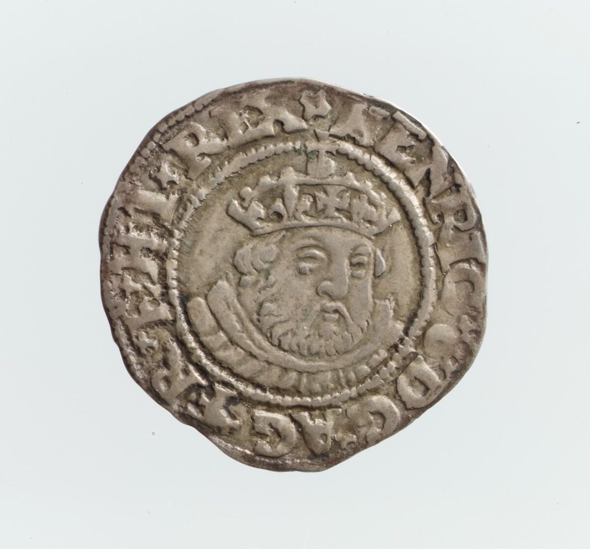 Half groat of Henry VIII (r. 1509–47), Silver