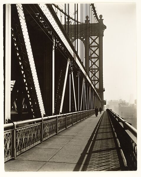 [Manhattan Bridge], Berenice Abbott, Gelatin silver print