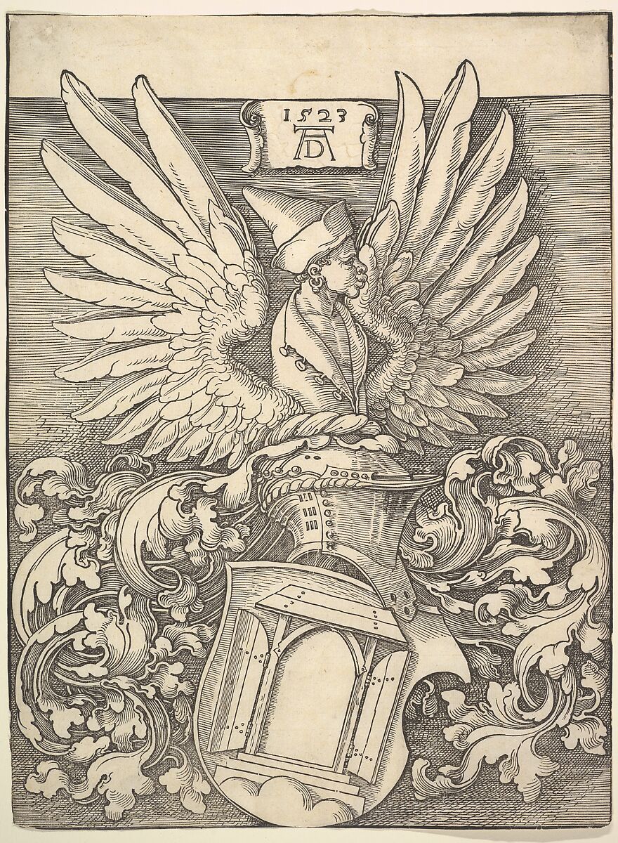 Coat of Arms of Albrecht Dürer, Albrecht Dürer, Woodcut