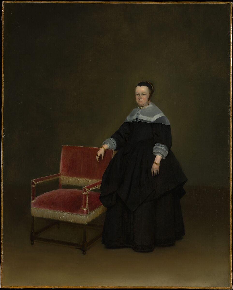 Margaretha van Haexbergen (1614–1676), Gerard ter Borch the Younger, Oil on canvas