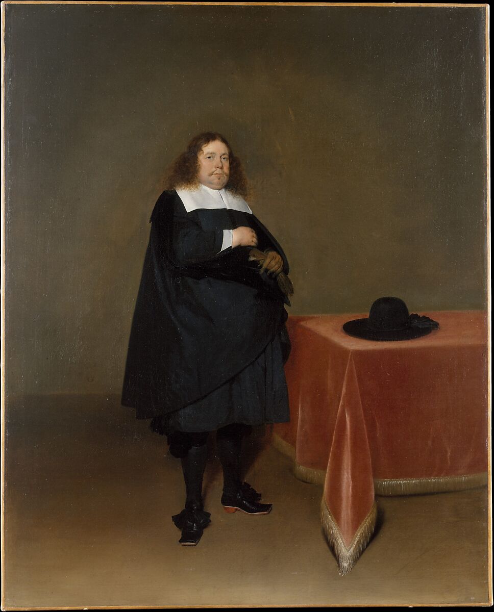 Burgomaster Jan van Duren (1613–1687), Gerard ter Borch the Younger, Oil on canvas