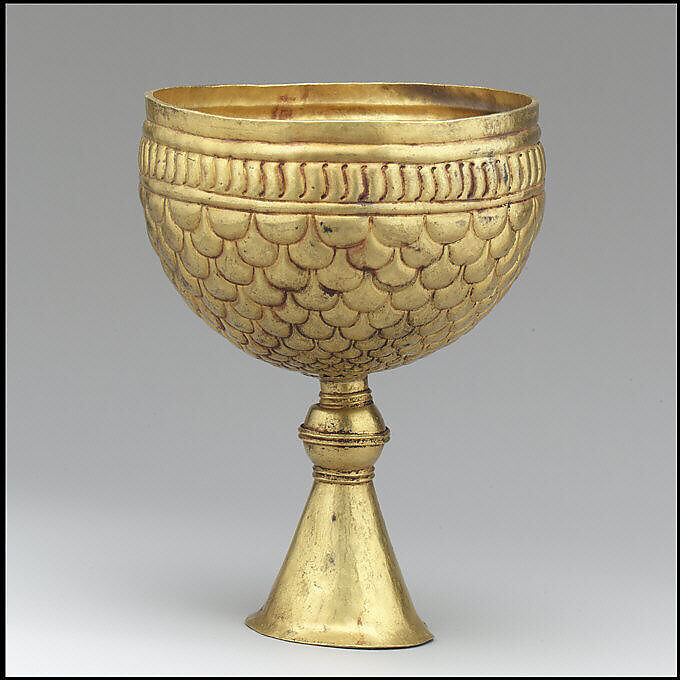 Goblet, Gold, Avar or Byzantine