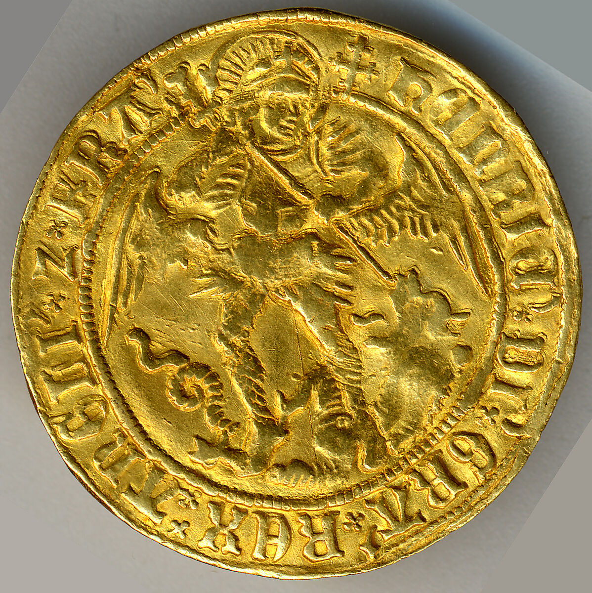 Angelet of Henry VII (r. 1485–1509), Gold, British