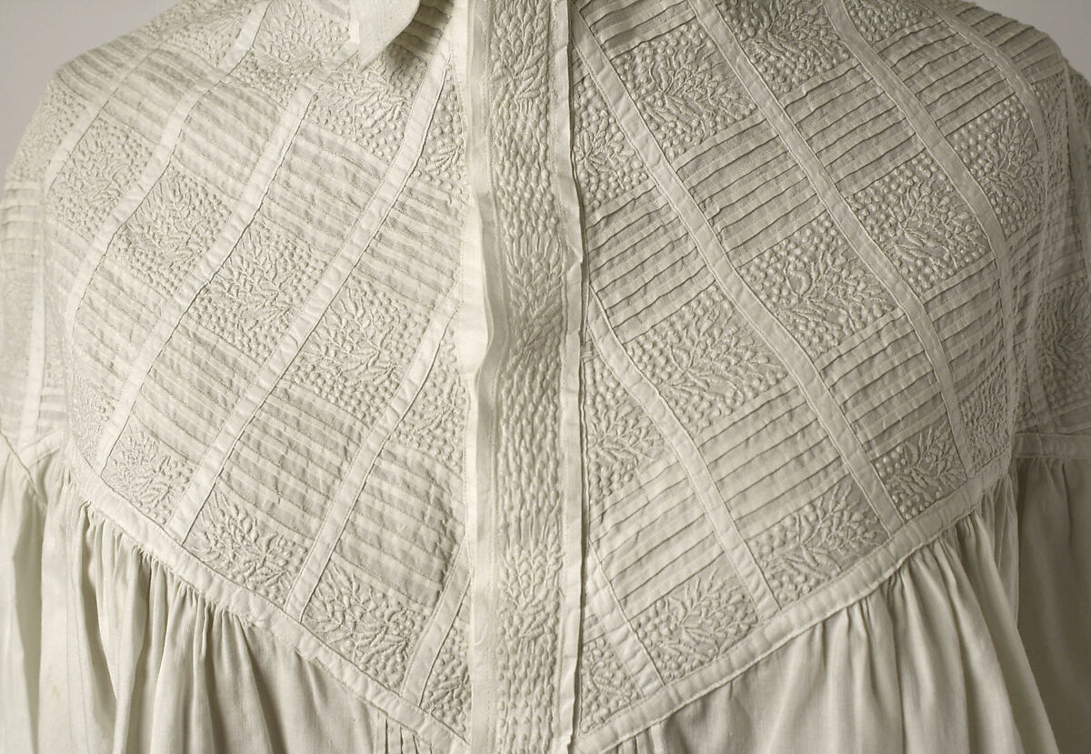 Dressing jacket, cotton, American