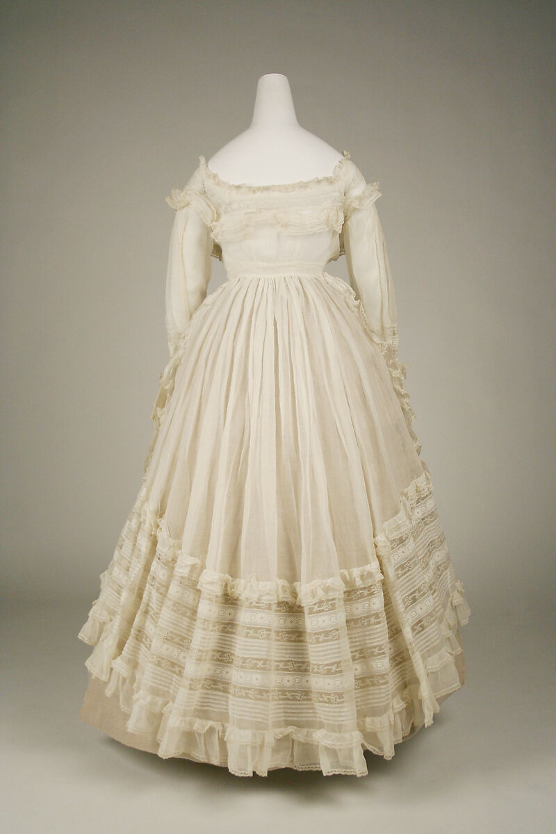 Dress, cotton, French