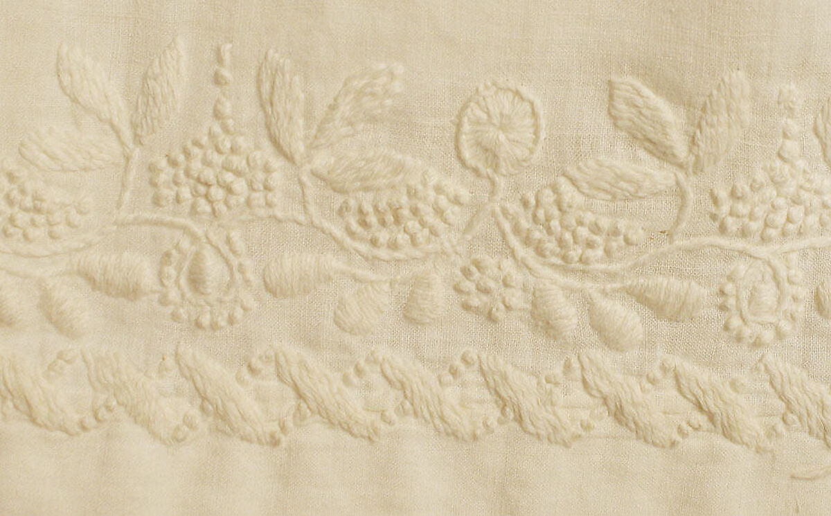 Dress, cotton, American