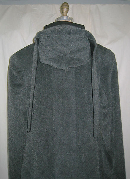 Coat, Claude Sabbah (American, born Morroco), wool, moose fur, synthetic, American