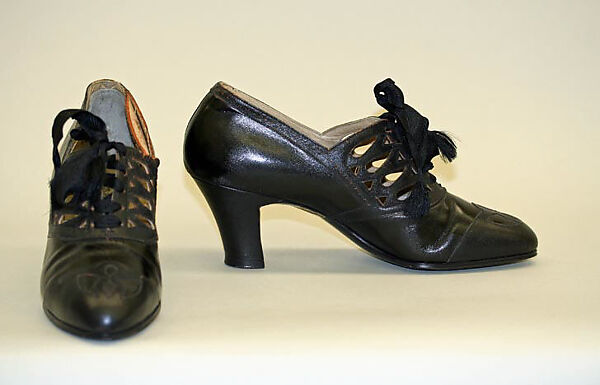 Shoes, Saks Fifth Avenue (American, founded 1924), leather, silk, American 