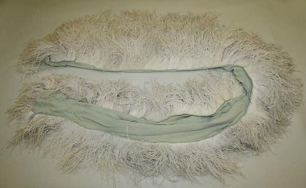 Ensemble, feathers, rayon, American 