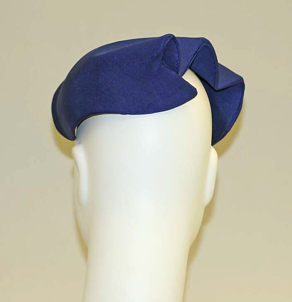 Hat, Janette Colombier (French), silk, French