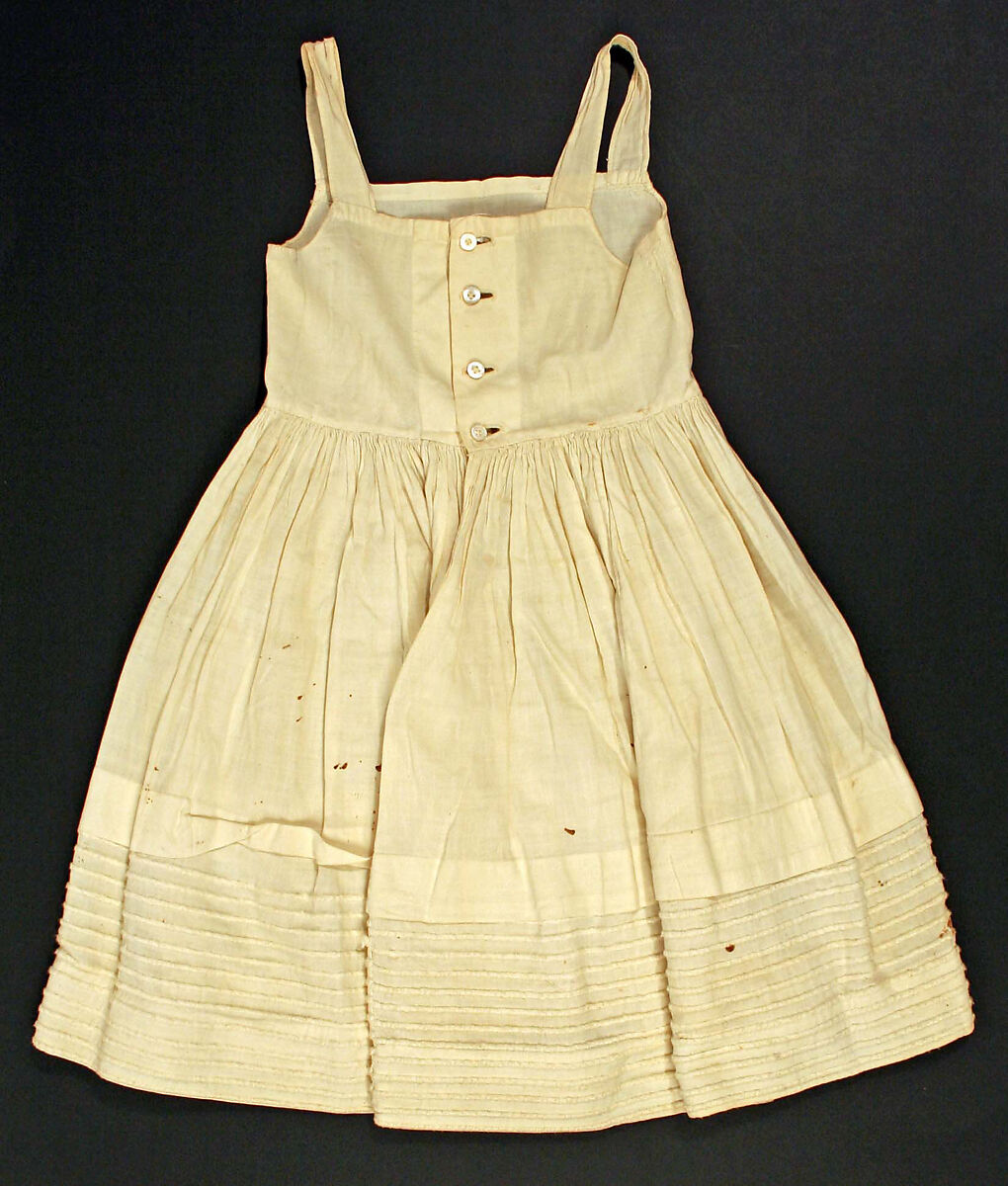 Petticoat, cotton, American