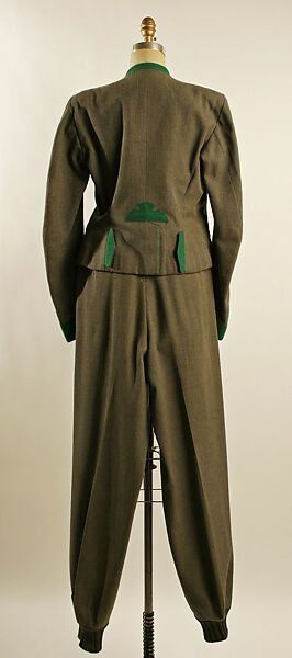 Ski ensemble, Lanz (Austrian, founded 1922), wool, cotton, synthetic fiber, Austrian