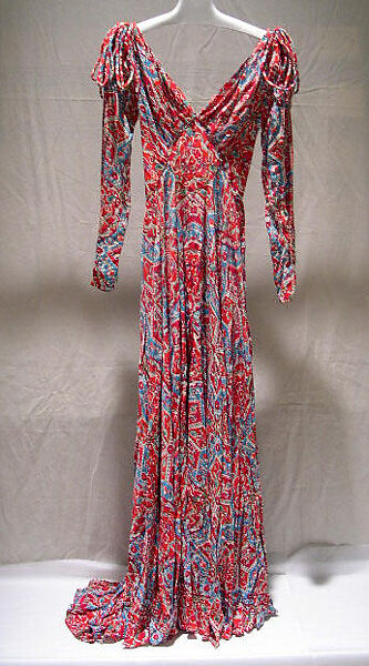 Evening dress, Wilson Folmar, silk, American 