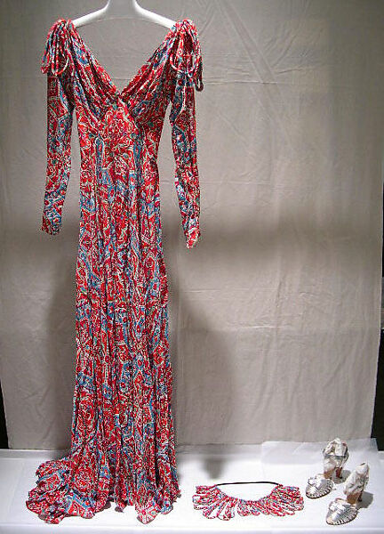 Evening dress, Wilson Folmar, silk, American