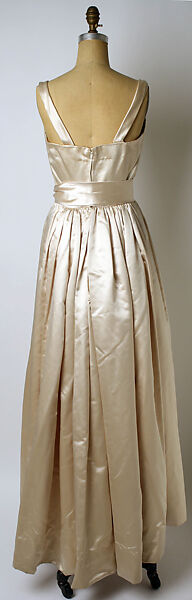 Evening dress, House of Dior (French, founded 1946), silk, French