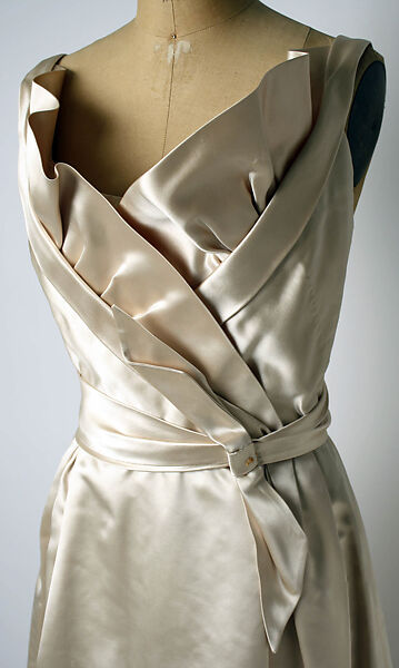 Evening dress, House of Dior (French, founded 1946), silk, French