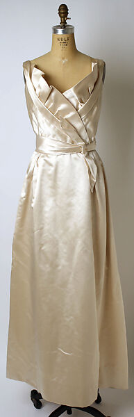Evening dress, House of Dior (French, founded 1946), silk, French 