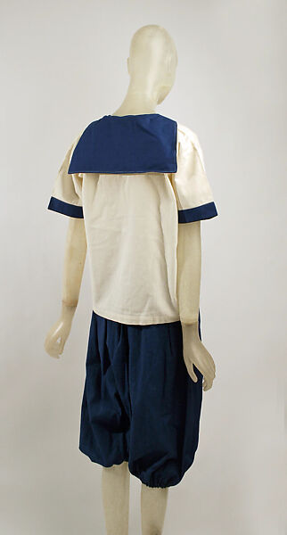 Athletic ensemble, cotton, American