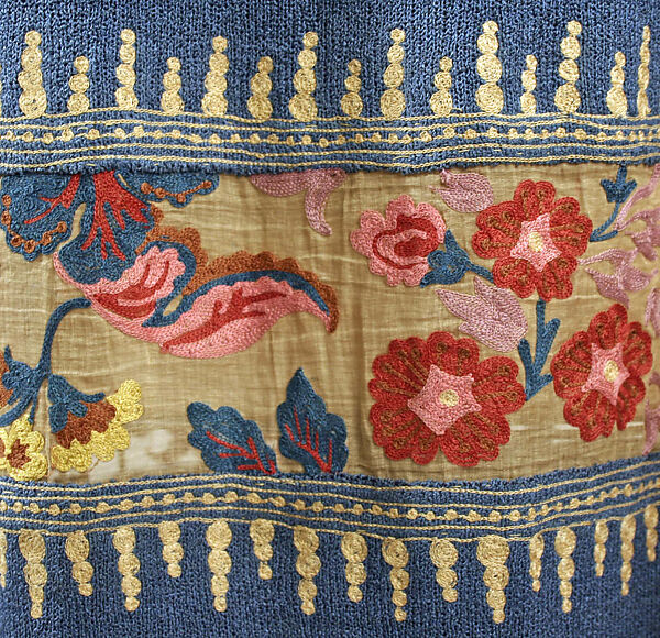 Dress, silk, probably American