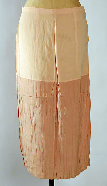 Dress, Atrributed to House of Vionnet (French, active 1912–14; 1918–39), silk, French