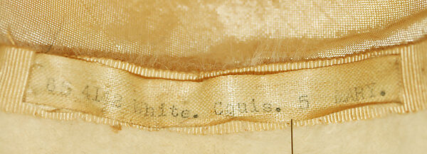 Hat, Christian Dior, New York (American, founded 1948), wool, silk, French