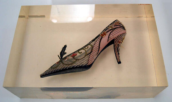 House of Dior | Evening shoes | French | The Metropolitan Museum of Art