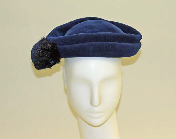 Hat, House of Dior (French, founded 1946), silk, cotton, French 