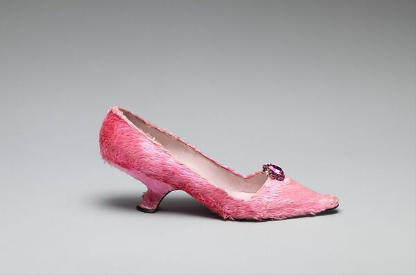 Shoes, House of Dior (French, founded 1946), silk, French 