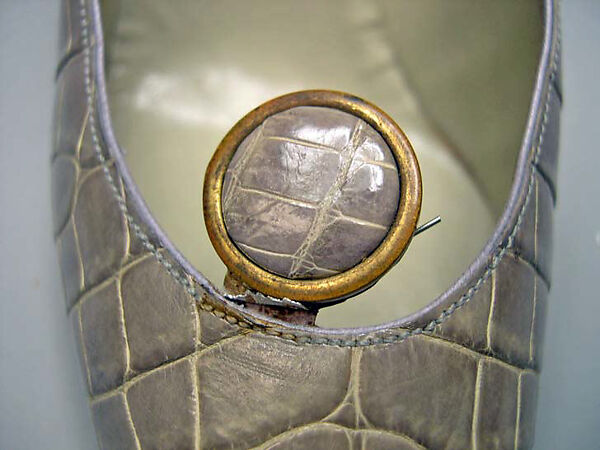 Shoes, House of Dior (French, founded 1946), leather, metal, French